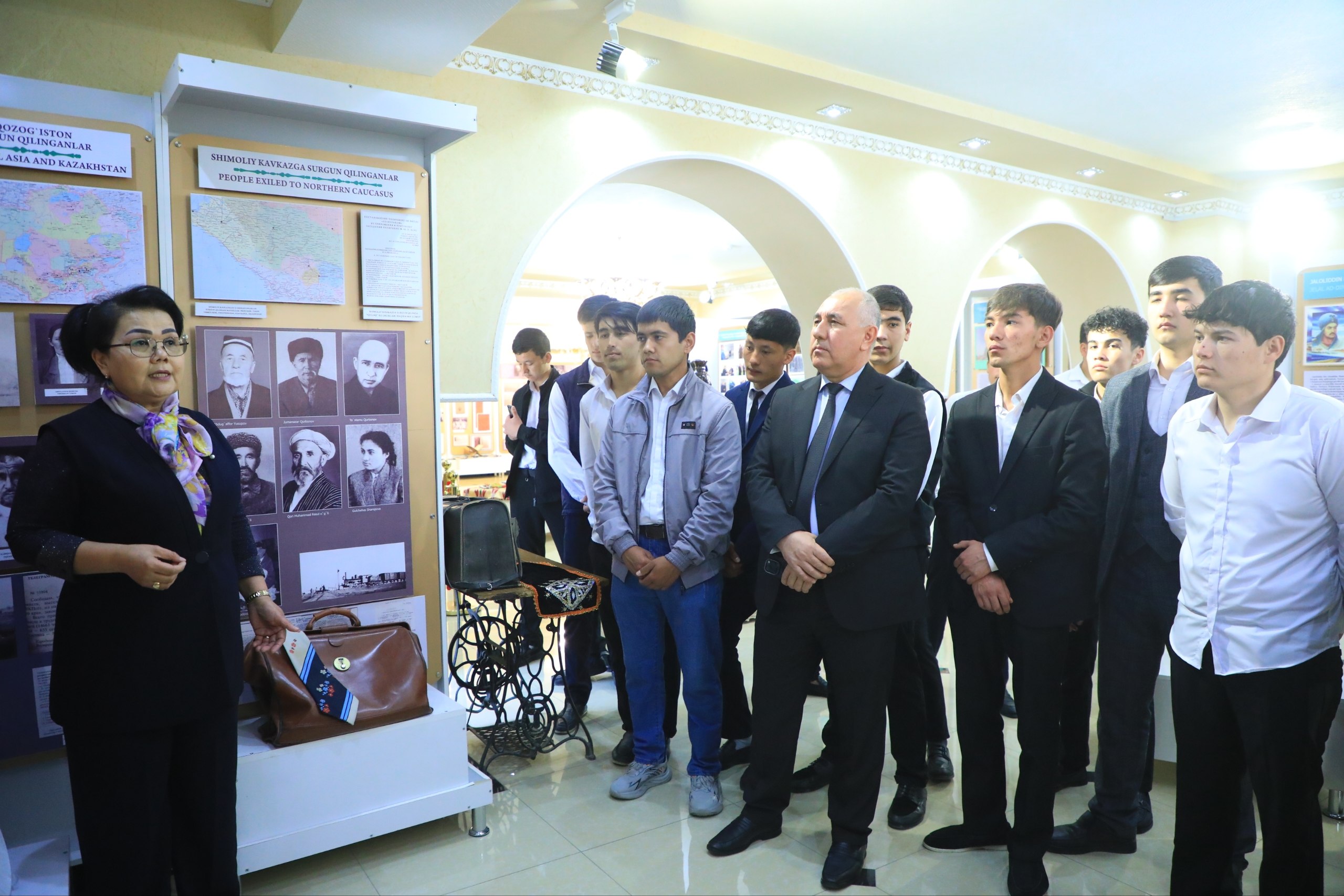 Qatag‘on qurbonlari xotirasi muzeyiga tashrif tashkil etildi